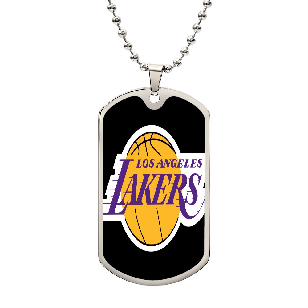 LA Lakers Dog Tag Family Gift Giving