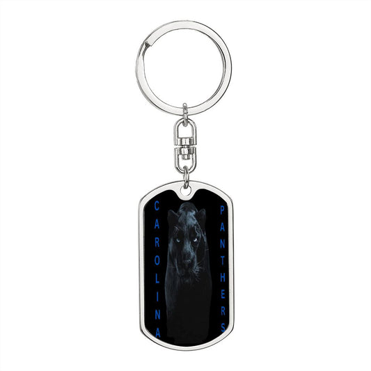 Carolina Panthers (Swivel Keychain)