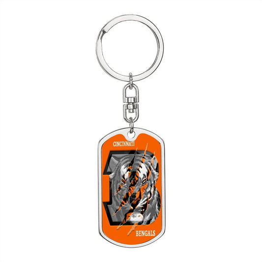 Cincinatti Bengals (Swivel Keychain)