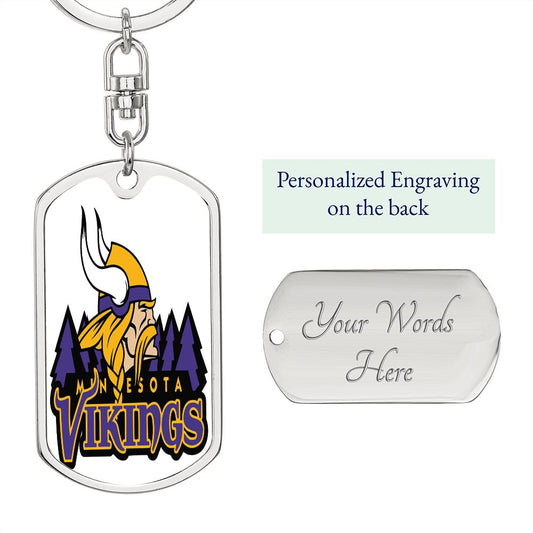 Minnesota Vikings (Swivel Keychain)