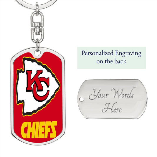 Kansas City Chiefs (Swivel Keychain)