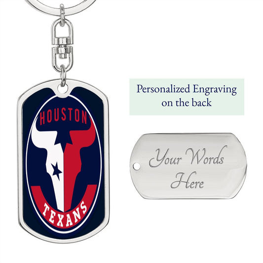 Houston Texans (Swivel Keychain)