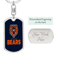 Chicago Bears (Swivel Keychain)