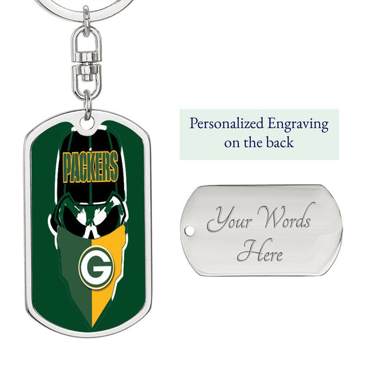 Green Bay Packers (Swivel Keychain)