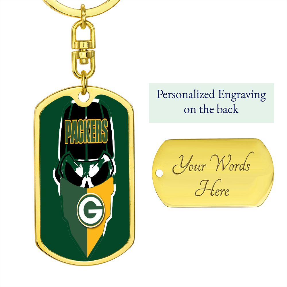 Green Bay Packers (Swivel Keychain)