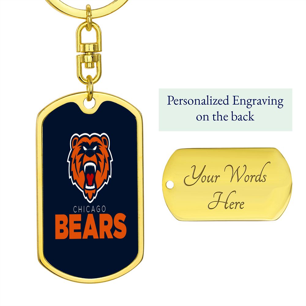 Chicago Bears (Swivel Keychain)