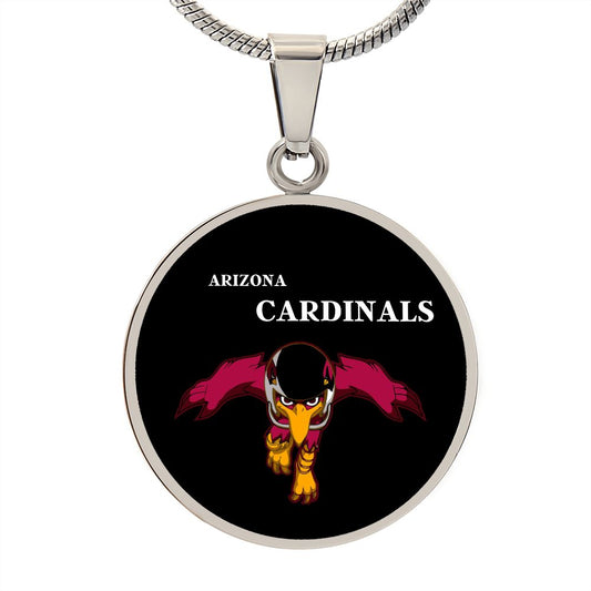 Arizona Cardinals (Circle Necklace)