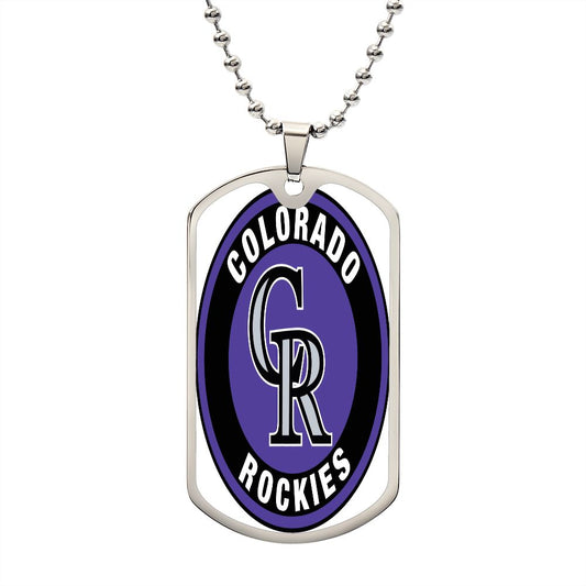 Colorado Rockies (Dog Tag)