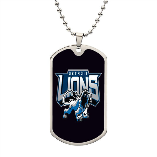 Detroit Lions (Dog Tag)