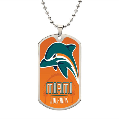 Miami Dolphins (Dog Tag)