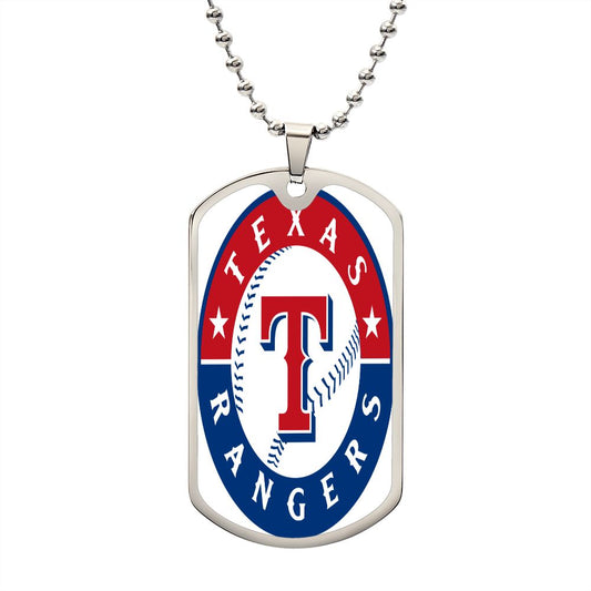 Texas Rangers (Dog Tag)