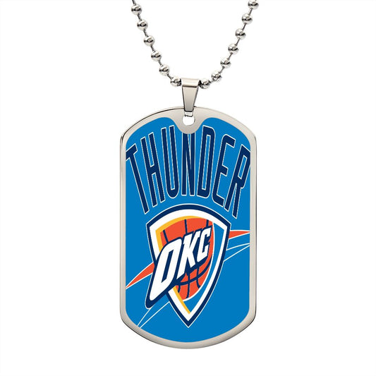 OKC Thunder (Dog Tag)