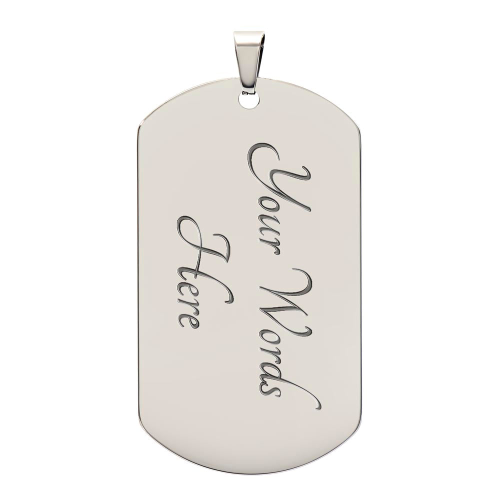 One Love (Dog Tag)