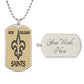 New Orleans Saints (Dog Tag)