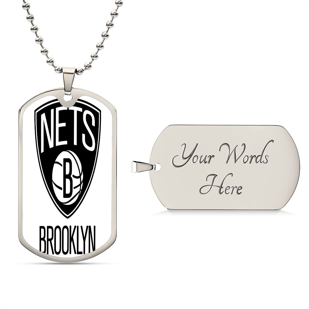 Brooklyn Nets (Dog Tag)