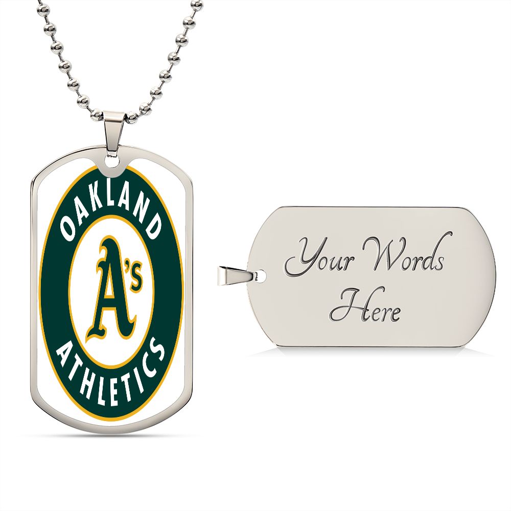 Oakland Athletics (Dog Tag)