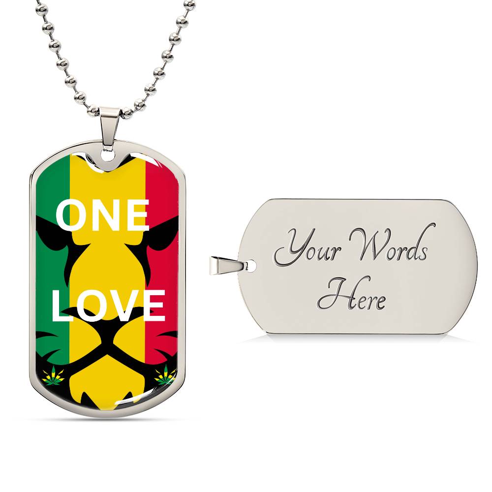 One Love (Dog Tag)