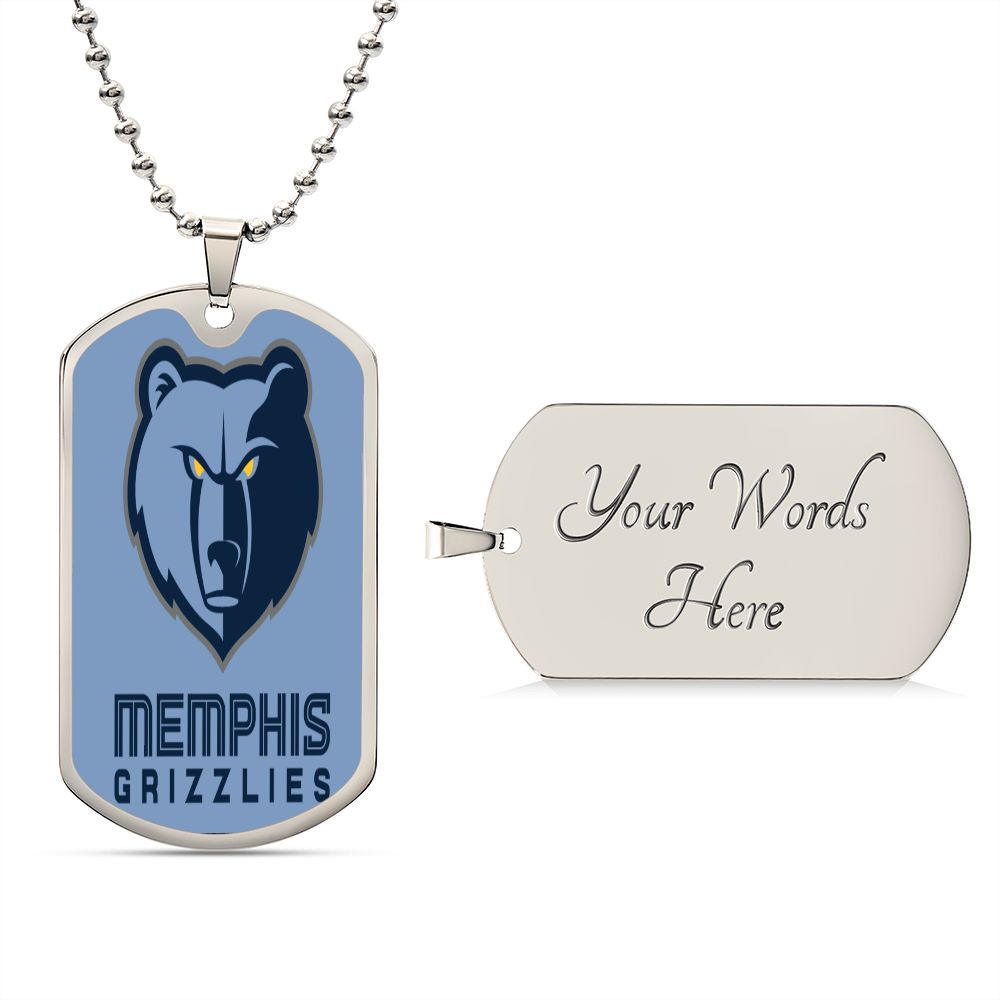 Memphis Grizzlies (Dog Tag)