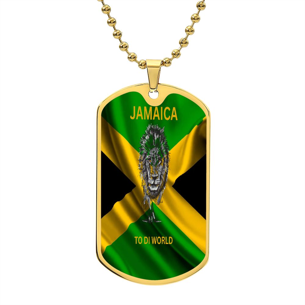 Jamaica (To Di World) Dog Tag