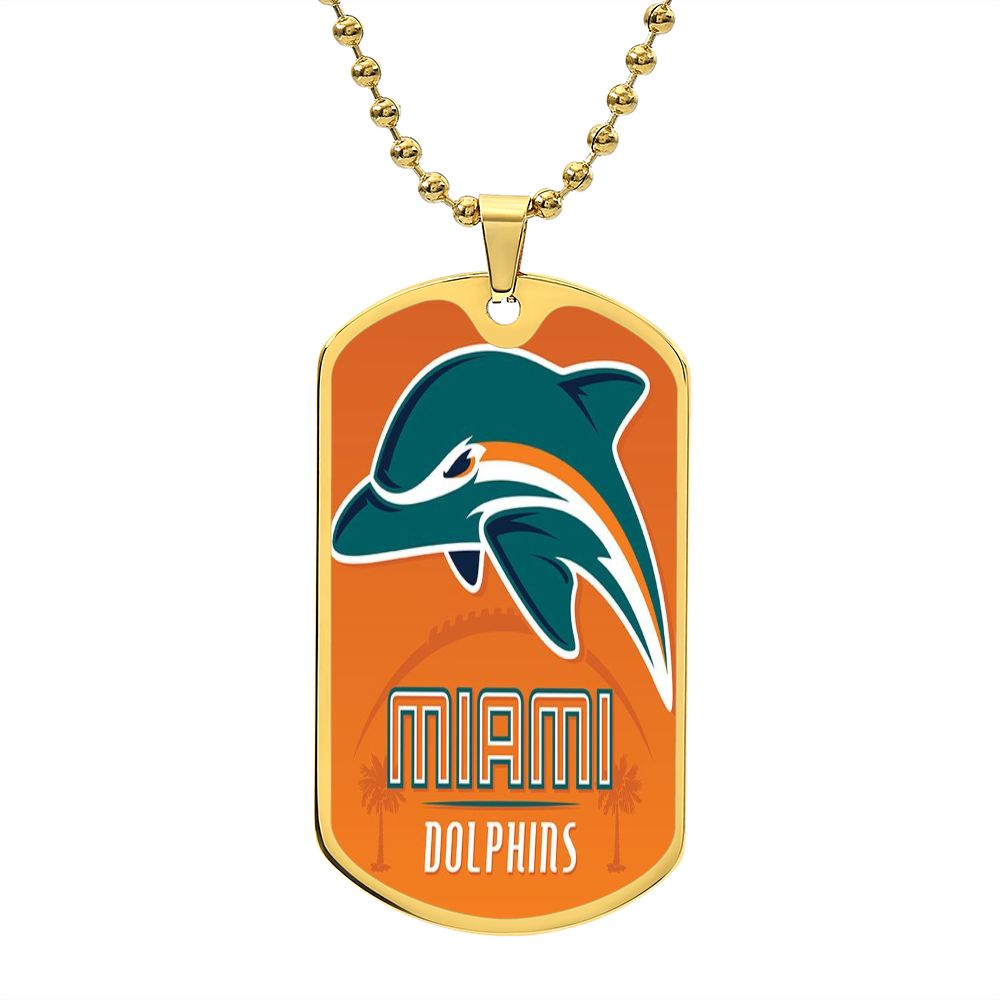 Miami Dolphins (Dog Tag)