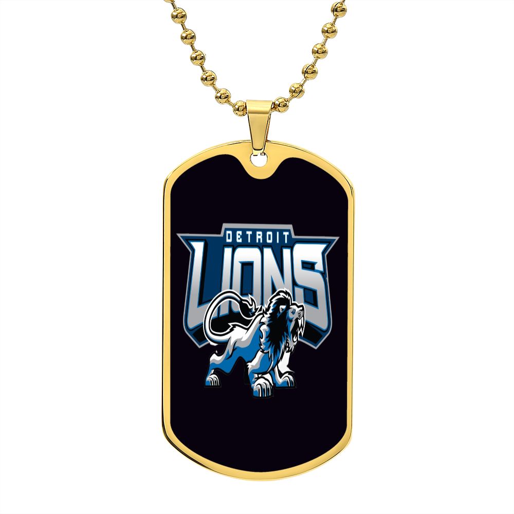 Detroit Lions (Dog Tag)