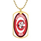 Cincinatti Reds Dog Tag)