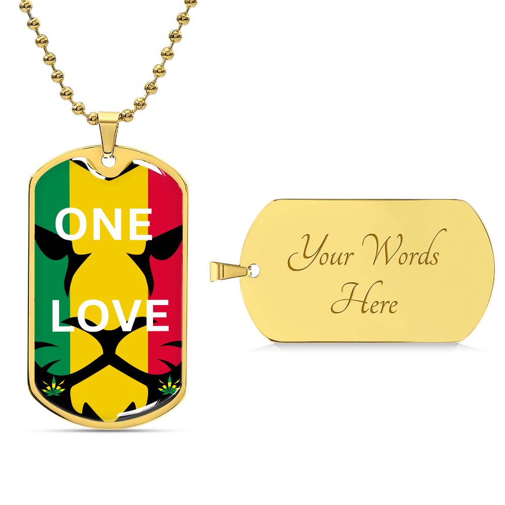 One Love (Dog Tag)