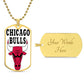 Chicago Bulls (Dog Tag)