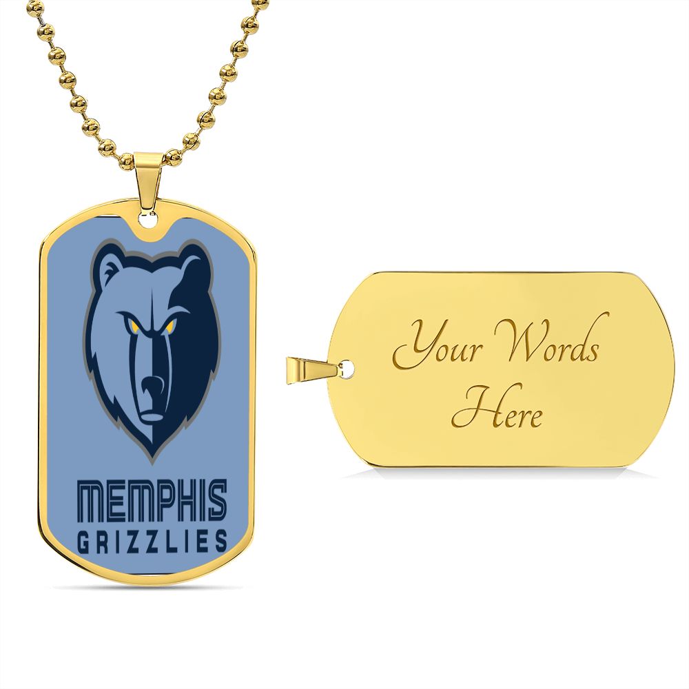 Memphis Grizzlies (Dog Tag)