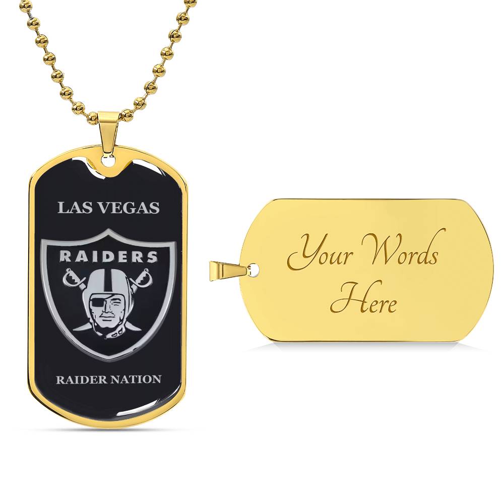 Las Vegas Raiders (Dog Tag)