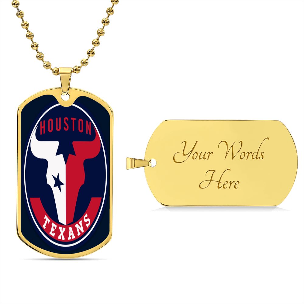 Houston Texans (Dog Tag)