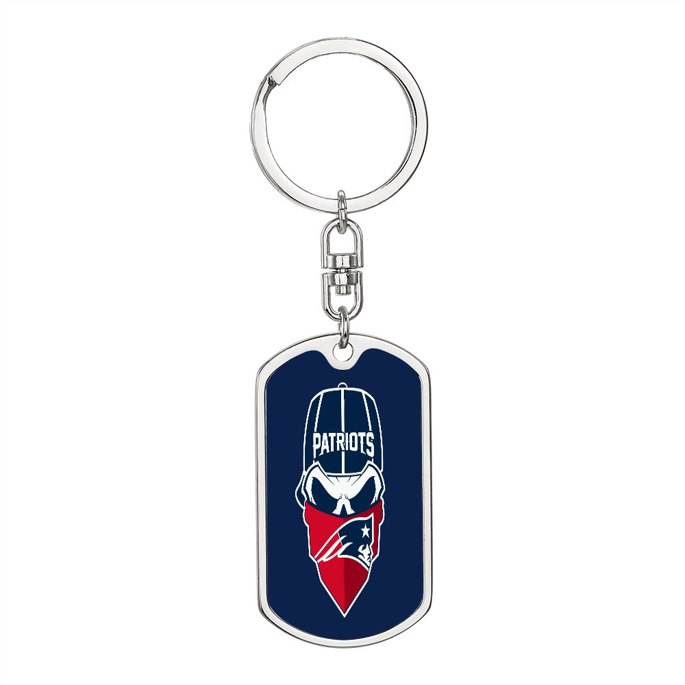 New England Patriots (Swivel Keychain)