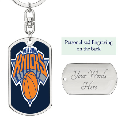 New York Knicks (Dog Tag Keychain)