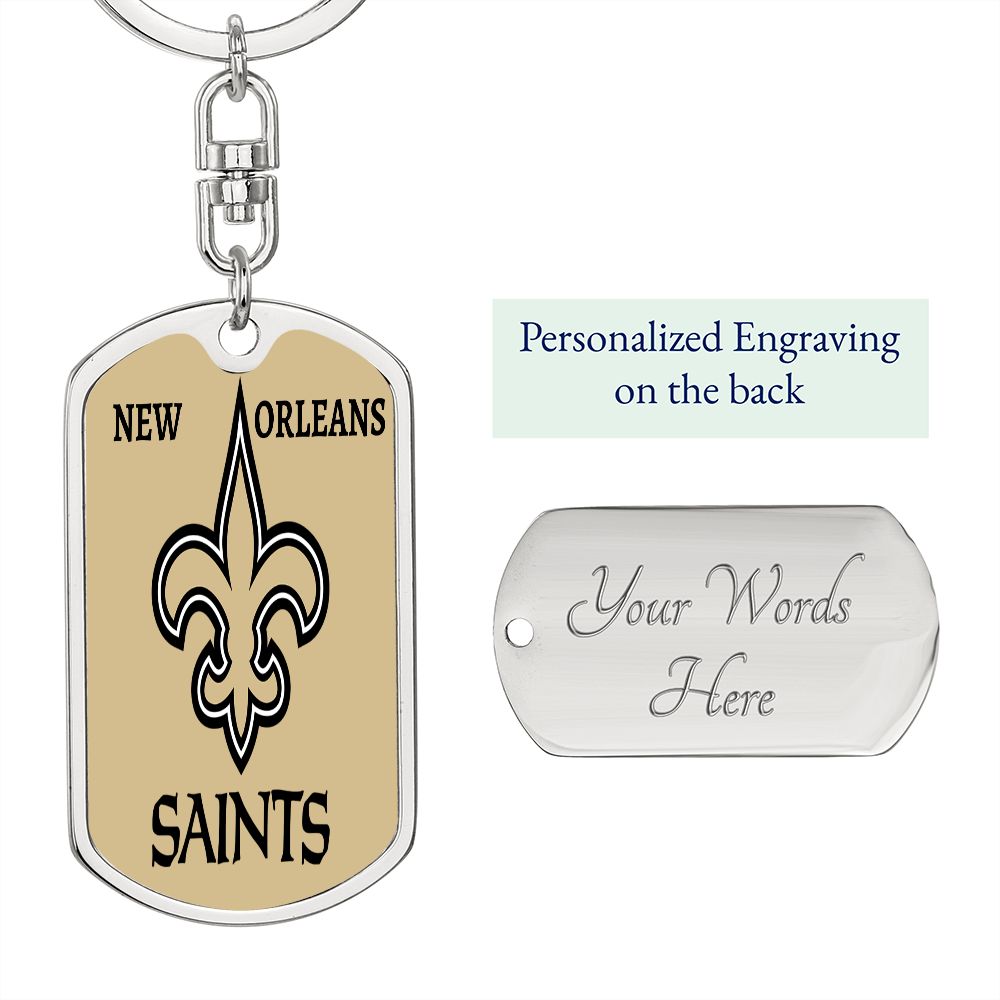 New Orleans Saints (Swivel Keychain)