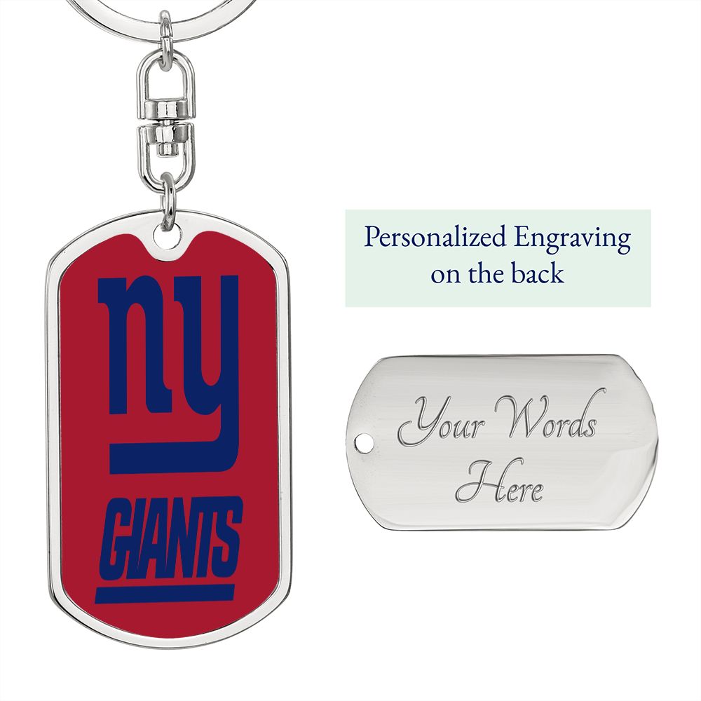 New York Giants (Swivel Keychain)