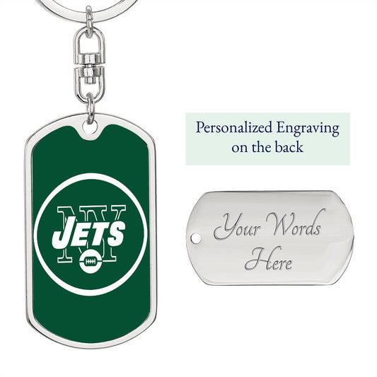 New York Jets (Swivel Keychain)