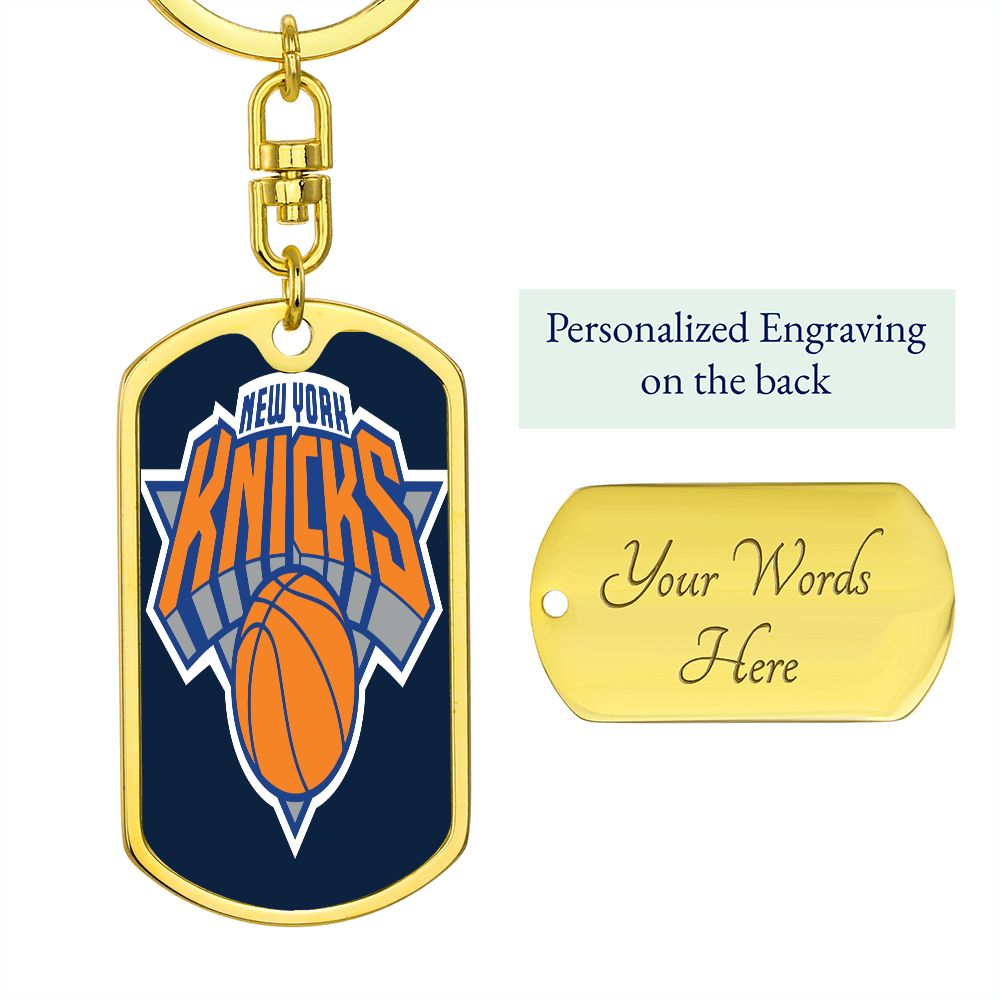 New York Knicks (Dog Tag Keychain)