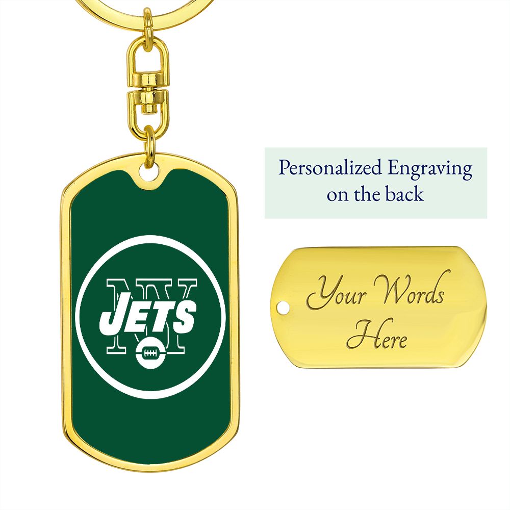 New York Jets (Swivel Keychain)