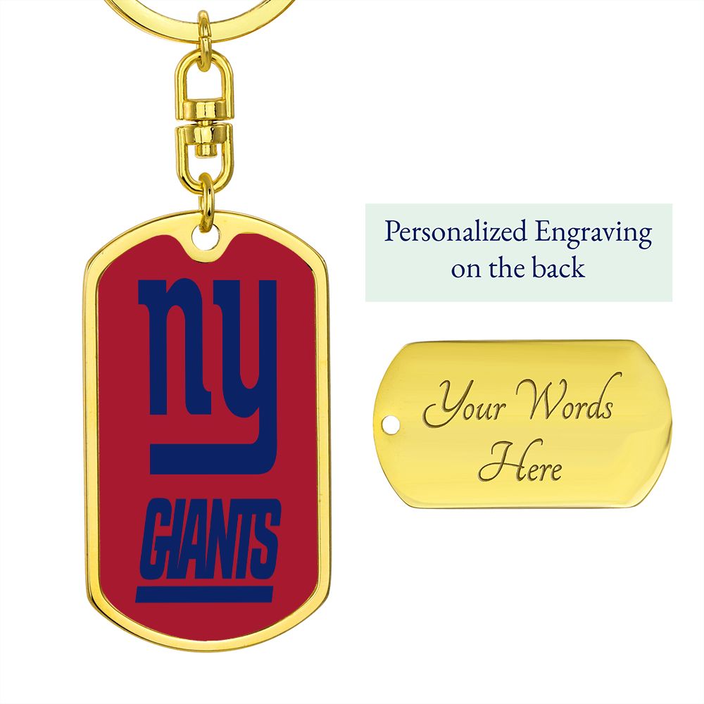 New York Giants (Swivel Keychain)