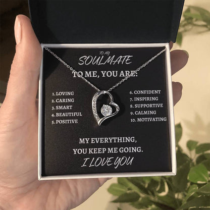 To My Soulmate (My Everything Forever Love Necklace)