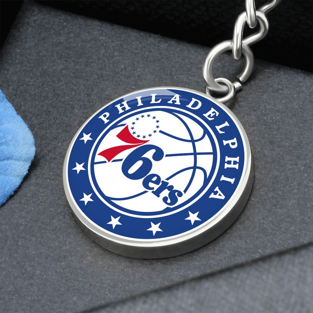 Philadelphia 76ers (Circle Keychain)