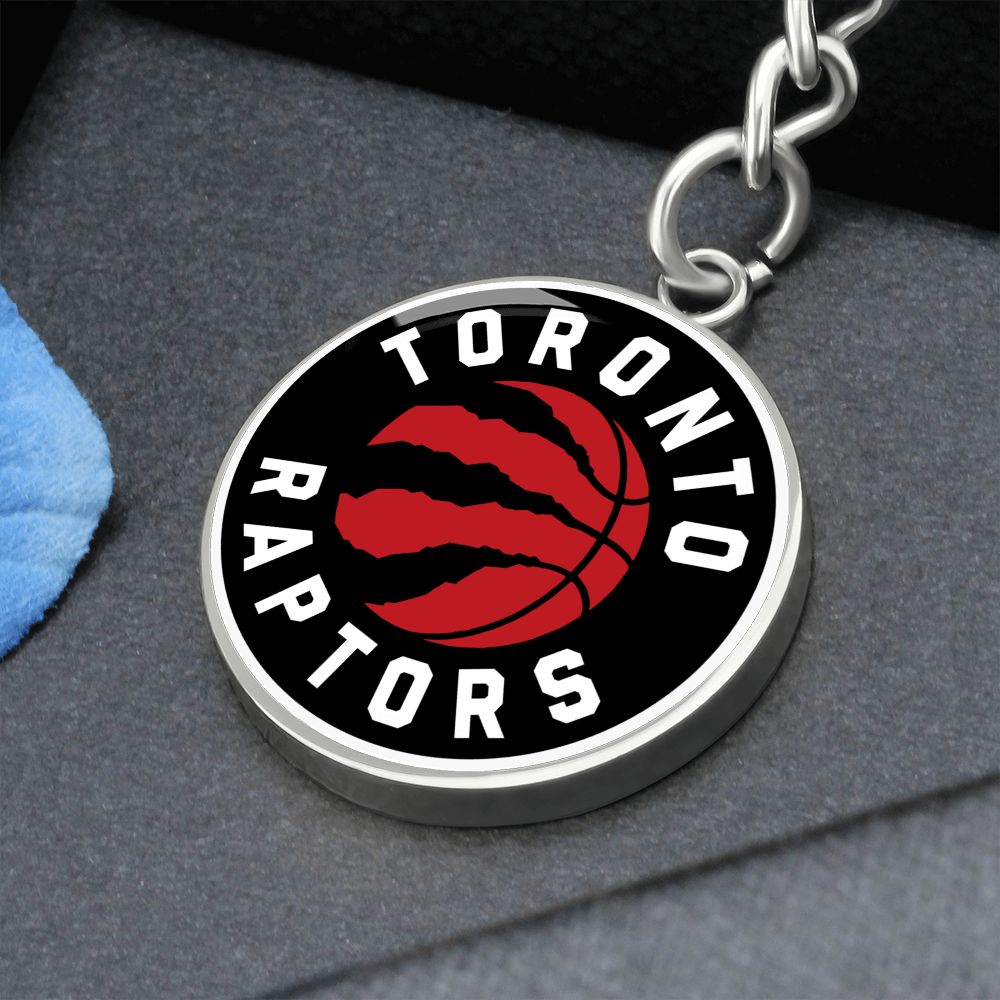 Toronto Raptors (Circle Keychain)