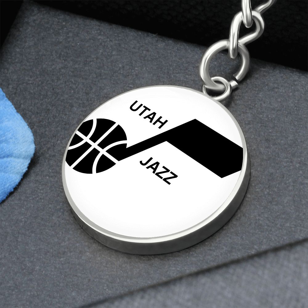 Utah Jazz (Circle Keychain)