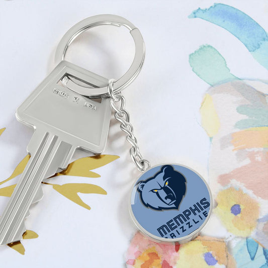 Memphis Grizzlies (Circle Keychain)