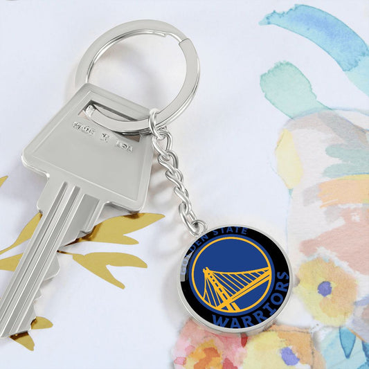 Golden State Warriors (Circle Keychain)