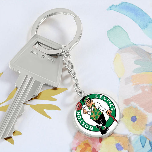 Boston Celtics (Circle Keychain)