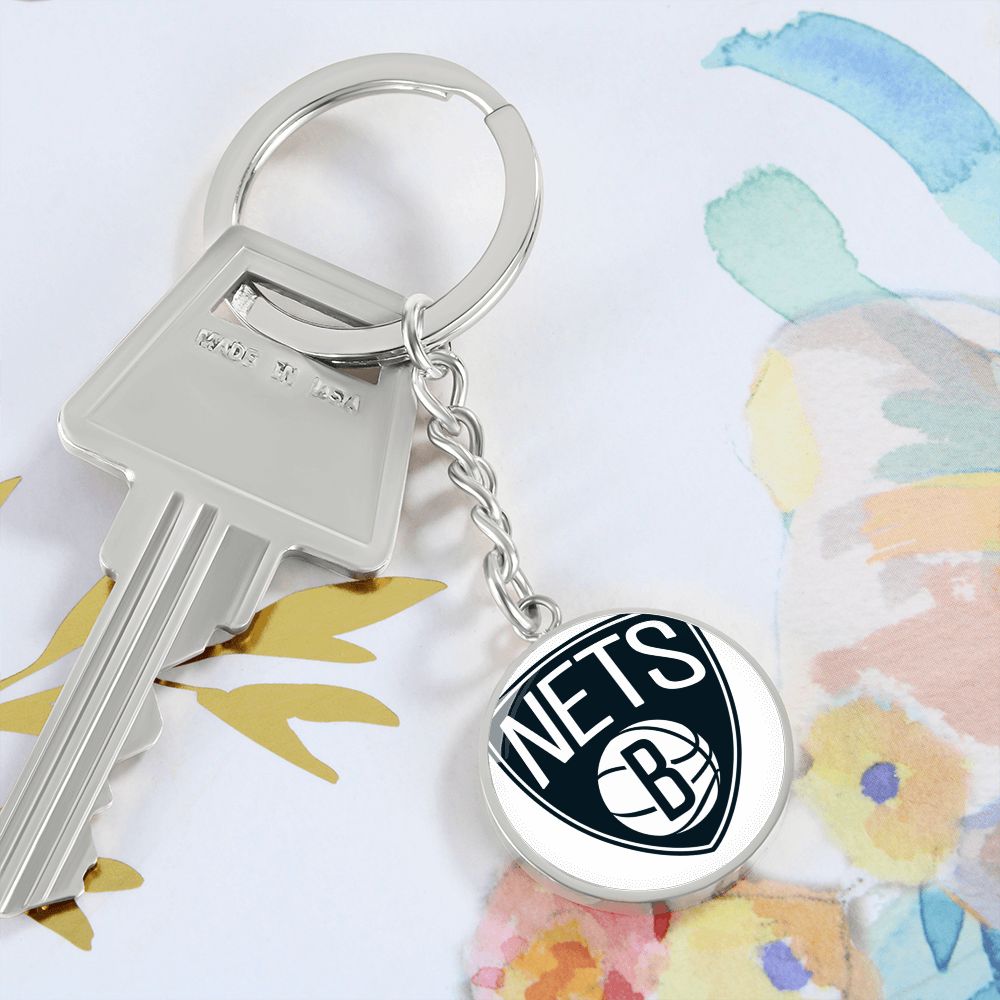 Brooklyn Nets (Circle Keychain)