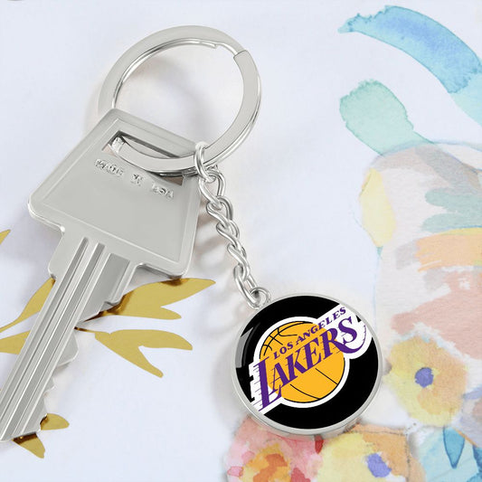 LA Lakers (Circle Keychain)