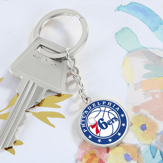 Philadelphia 76ers (Circle Keychain)