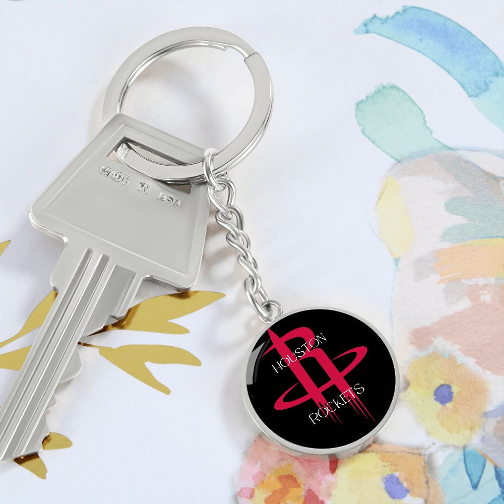 Houston Rockets (Circle Keychain)